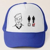 CASQUETTE J'AIME DES GARÇONS (Devant)