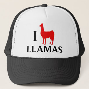Casquette J'aime des lamas