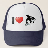 Casquette J'aime des orques (Devant)