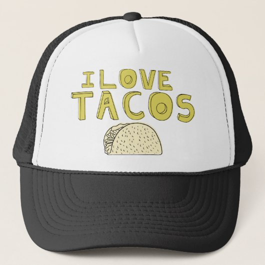 CASQUETTE J'AIME DES TACOS (Devant)