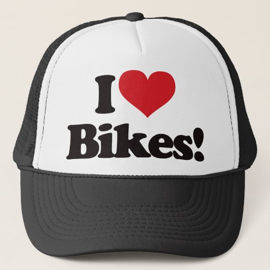 Casquette J'aime des vélos ! (Devant)