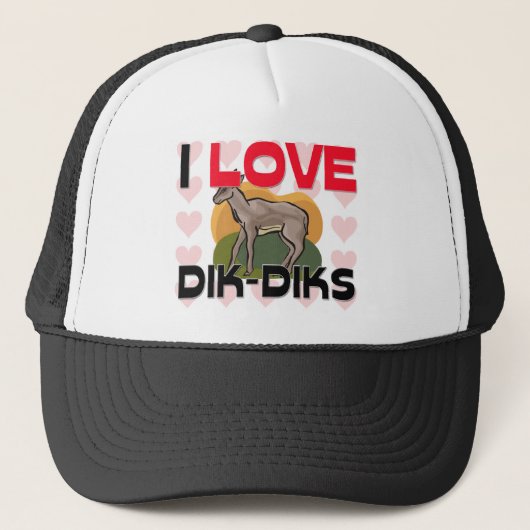 Casquette J'aime Dik-Diks (Devant)