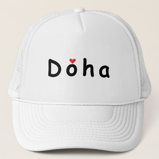 Casquette J'aime Doha (Devant)