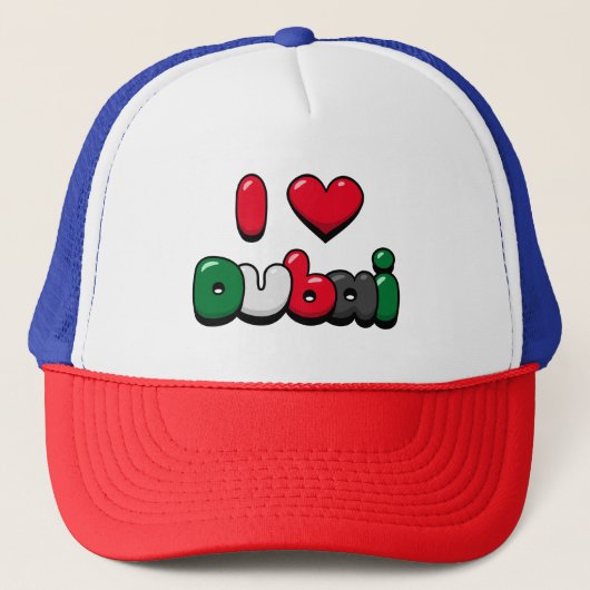 Casquette J'aime Dubaï (Devant)