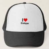 Casquette j'aime enrique (Devant)