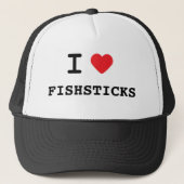 CASQUETTE J'AIME FISHSTICKS (Devant)