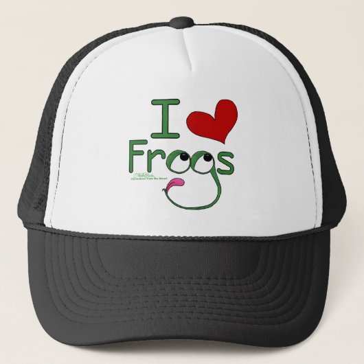 Casquette J'aime FROGS (Devant)