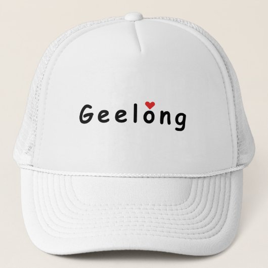 Casquette J'aime Geelong Australie (Devant)