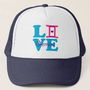 Casquette ♊ J'Aime Gemini-Best-Zodiac Signal Élégant