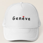 Casquette J'aime Genève (Devant)