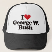 Casquette J'aime George W Bush (Devant)