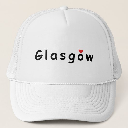 Casquette J'aime Glasgow (Devant)