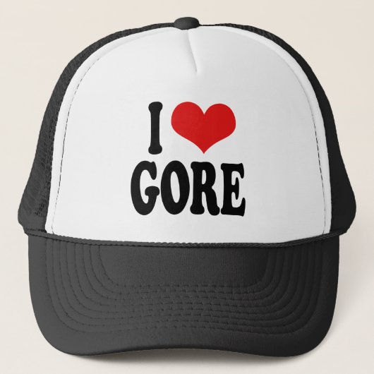 Casquette J'aime Gore (Devant)