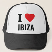 Casquette J'aime Ibiza (Devant)