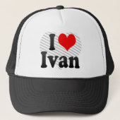 Casquette J'aime Ivan (Devant)
