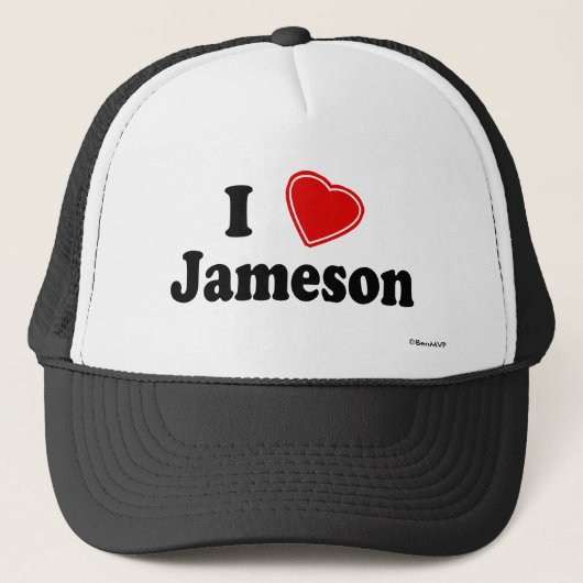 Casquette J'aime Jameson (Devant)