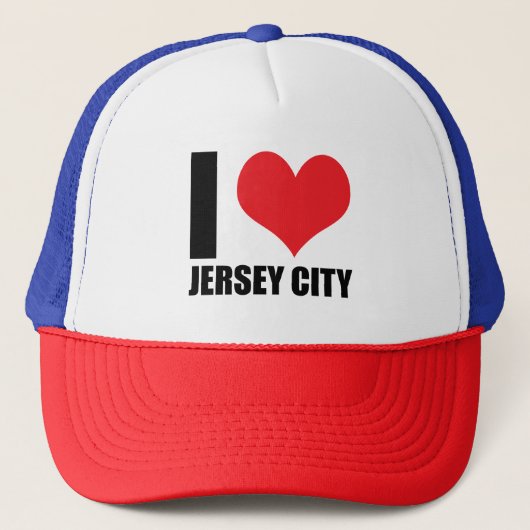 Casquette J'aime Jersey City (Devant)