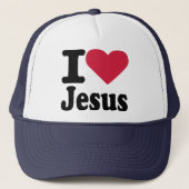 Casquette J'aime Jésus (Devant)