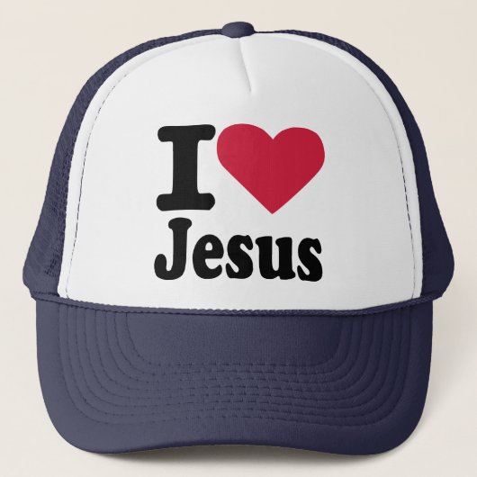 Casquette J'aime Jésus (Devant)
