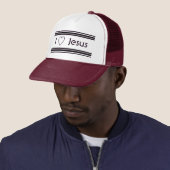 Casquette J'aime Jésus (En situation)