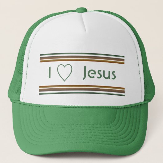 Casquette J'aime Jésus (Devant)