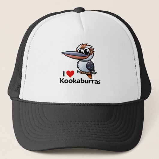 Casquette J'aime Kookaburras (Devant)