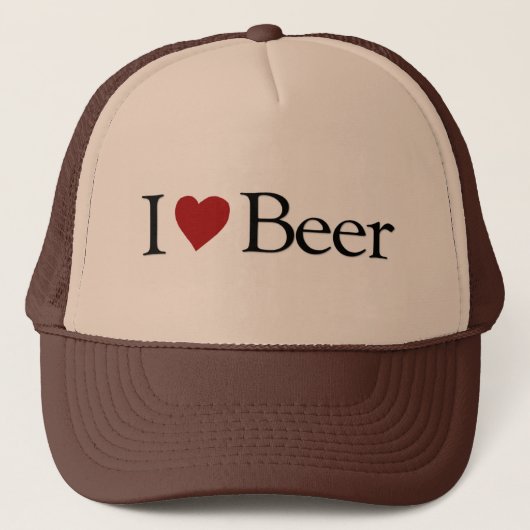 Casquette J'aime la bière (Devant)