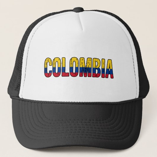 Casquette J'aime la Colombie (Devant)