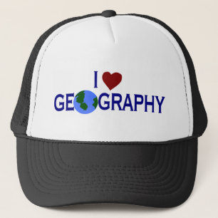 Casquette J'aime la géographie