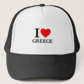 Casquette J'aime la Grèce (Devant)