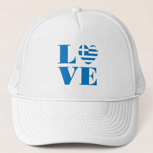 Casquette J'aime la Grèce (Devant)