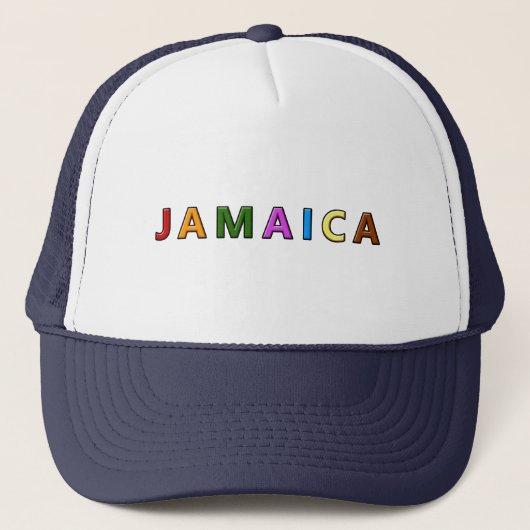 Casquette J'aime la Jamaïque (Devant)