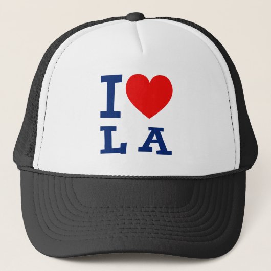 Casquette J'aime la LA (Devant)