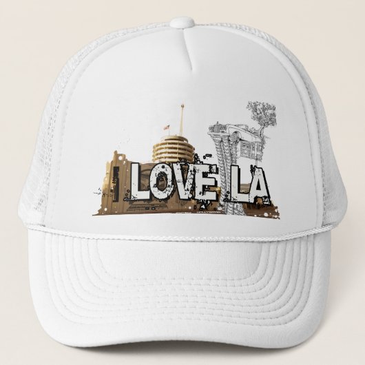 Casquette J'aime la LA - l'art #1 de Los Angeles (Devant)