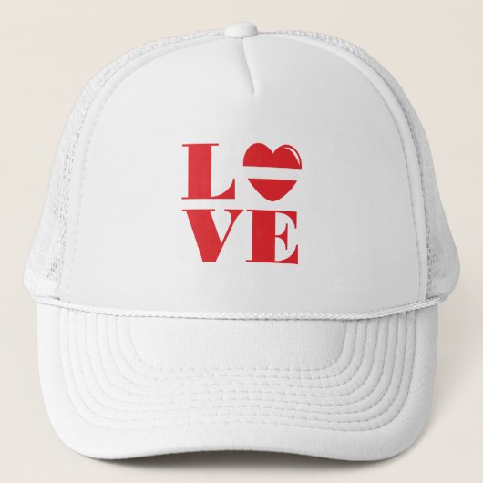 Casquette J'aime la Lettonie (Devant)