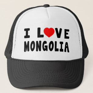 Casquette J'aime la Mongolie