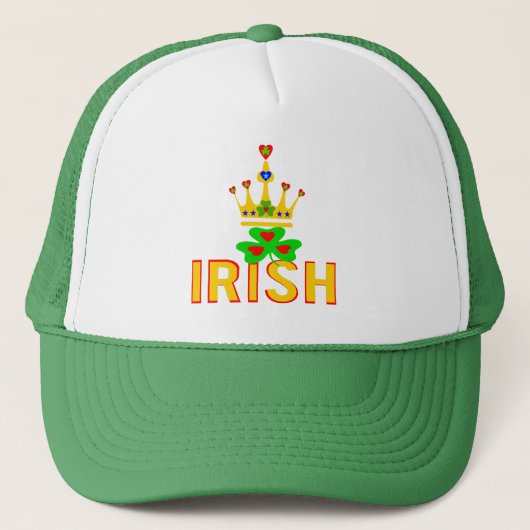 Casquette ❤ J'aime la Saint-Patrick (Devant)