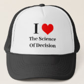 Casquette J'Aime La Science De La Décision (Devant)