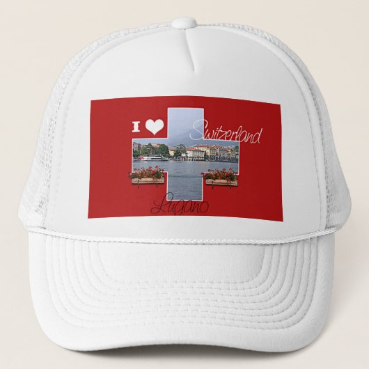 Casquette J'aime la Suisse (Devant)
