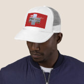 Casquette J'aime la Suisse (En situation)