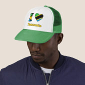 Casquette J'aime la Tanzanie (En situation)