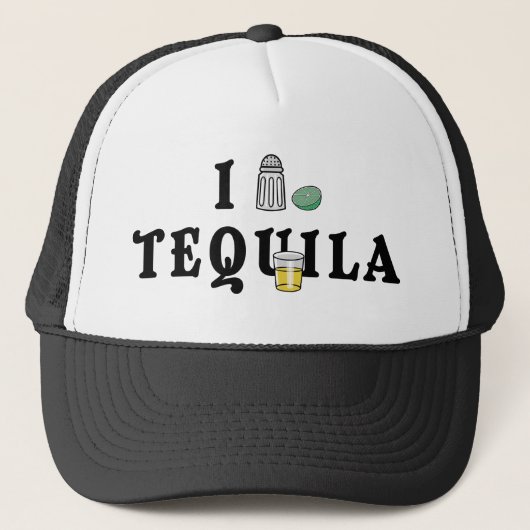 Casquette J'aime la tequila (Devant)