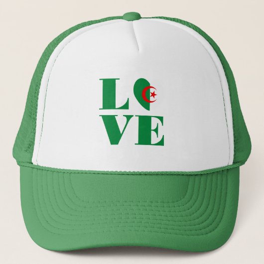 Casquette J'aime l'Algérie (Devant)
