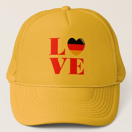 Casquette J'aime l'Allemagne (Devant)
