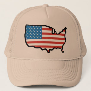 Casquette J'aime l'Amérique - les Etats-Unis diminuent