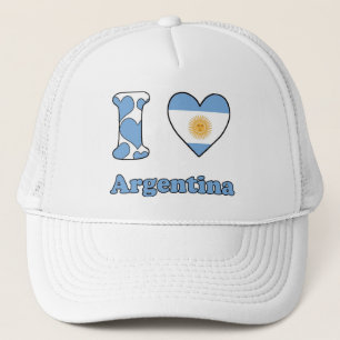 Casquette J'aime l'Argentine