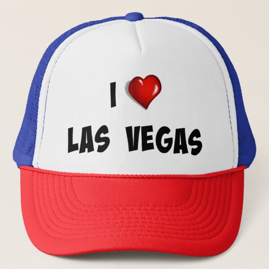 Casquette J'aime Las Vegas (Devant)