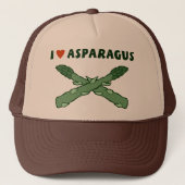 Casquette J'aime l'asperge (Devant)