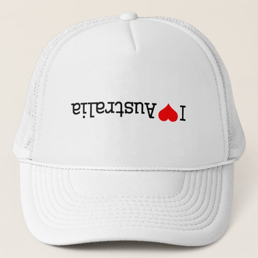 Casquette J'aime l'Australie (Devant)