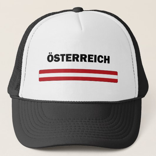 Casquette J'aime l'Autriche (Devant)